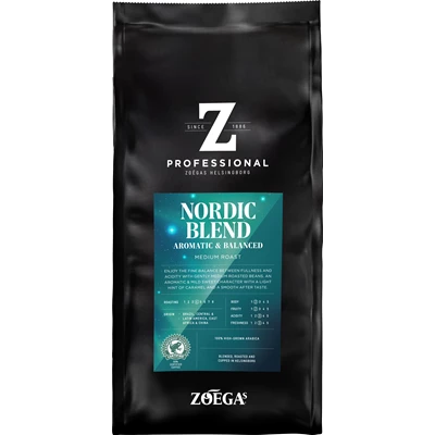 Kaffebönor Zoégas Nordic Blend 750g 8st/koli