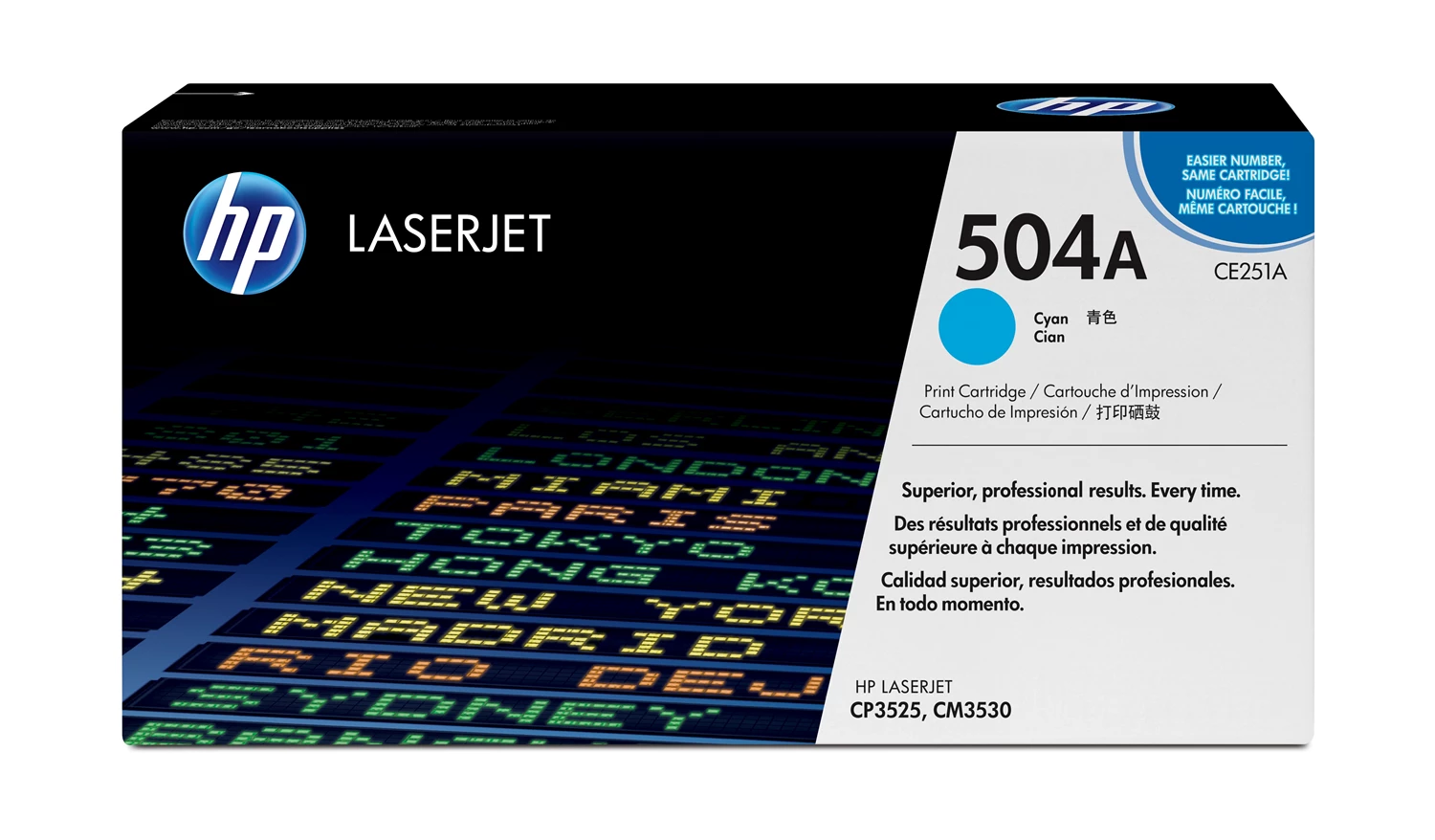 HP Color LaserJet CE251A cyan toner 7K