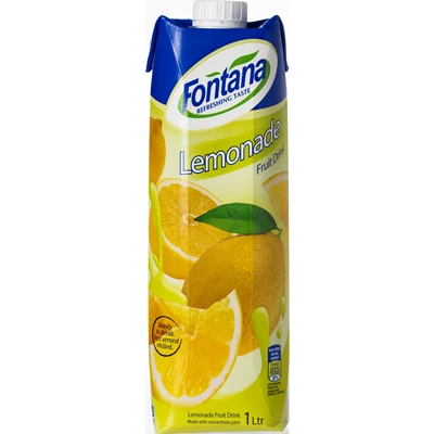 Fontana Fruktdryck Lemonade 1L