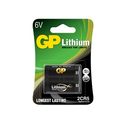 Batteri GP fotobatteri Lithium 2CR5