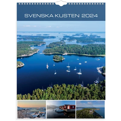 Väggkalender 2024 Svenska kusten