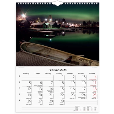 Väggkalender 2024 Svenska kusten