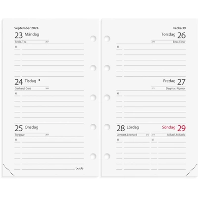 Kalender 2024 Mini kalendersats