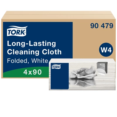 Torkduk 41,0x35,5cm Sensitive Cleaning W4 Vit 90st