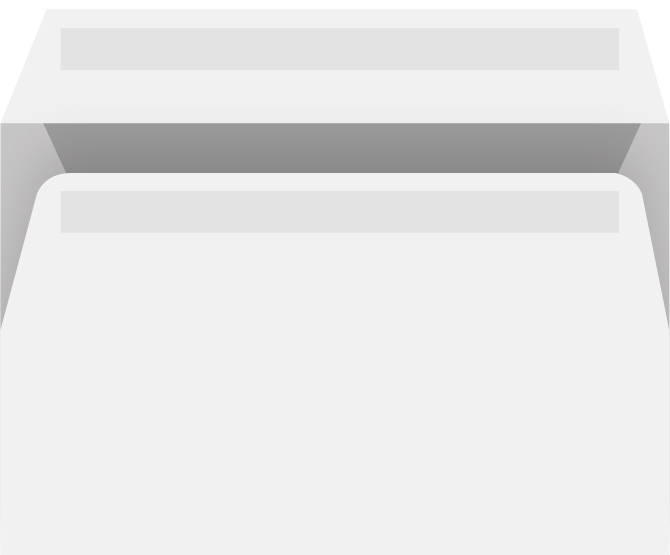 Kuvert Sober vit C5 SH 500/fp