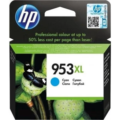 HP No953XL cyan ink cartridge, blistered