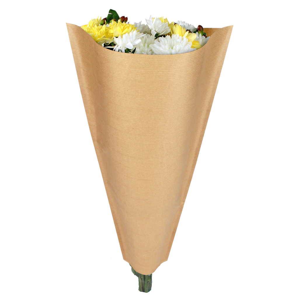 Blomstrut brun kraft 50x35x10cm 50st