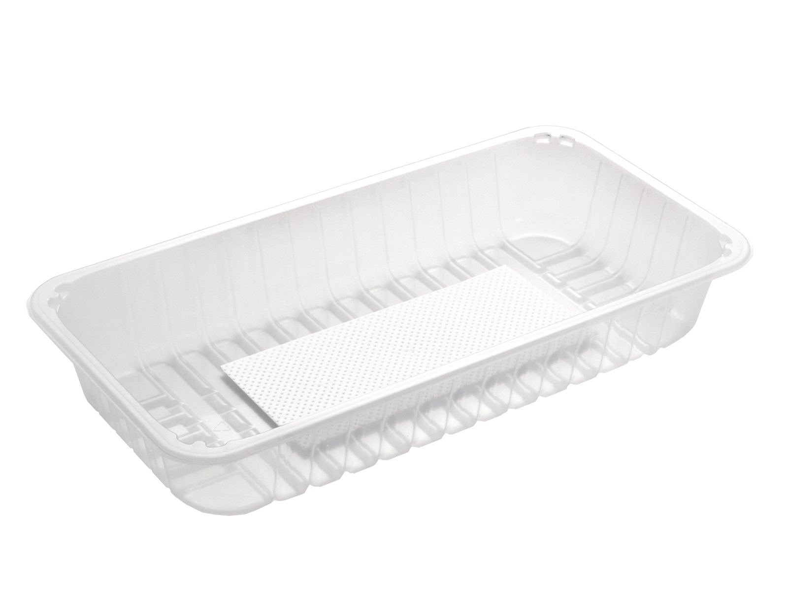 Tråg Faerch PP transp 2343-65A med absorb 216st