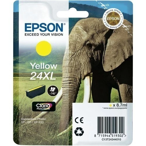 Epson T2434 Yellow Ink Cartridge 24XL