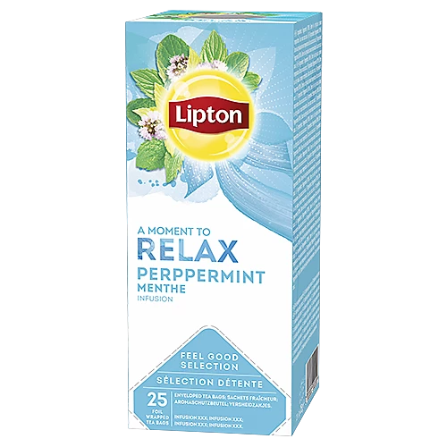 Te Lipton Peppermint 25st/fp