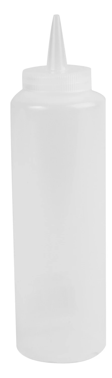 Dressingflaska transparent 0,34 liter