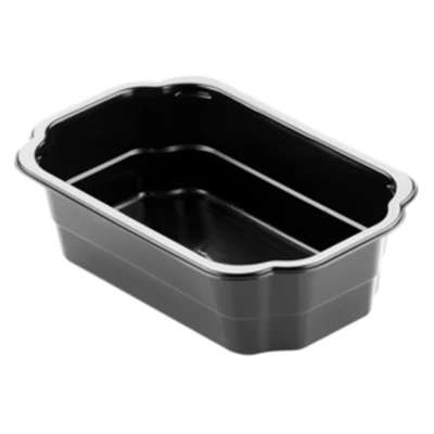 Enportionsform Duni PP 1750ml Svart 220st