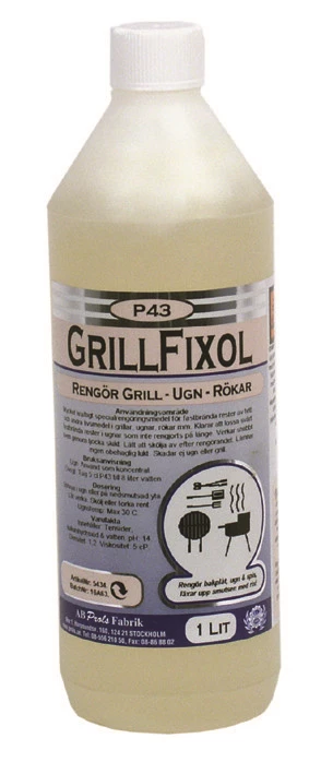 Grillfixol P43 ugns-grillrent 1L UN1814