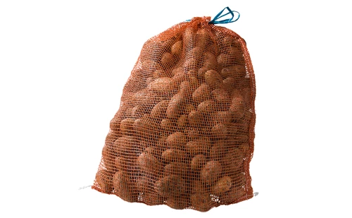 Nätsäck 25kg orange Leno 52x80cm 100st (potatis)