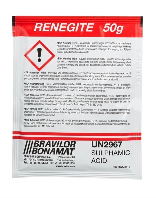 Renegite Avkalkningsmedel 4x15 påsar á 50gram