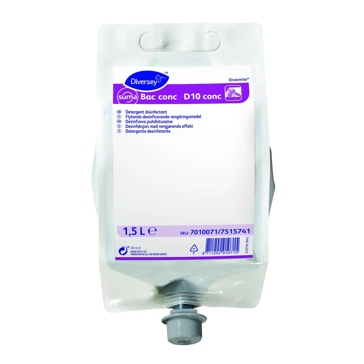 Desinfektion Suma Bac conc D10  4x1,5 L