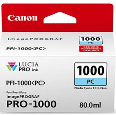 Canon PFI-1000 photo cyan ink tank