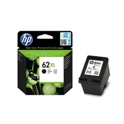 HP No62 XL black ink cartridge, blistered