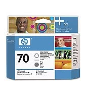 HP No70 gloss enhancer & grey printhead