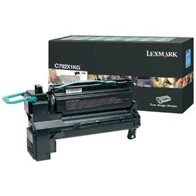 Lexmark C792 toner Black HC 20K (return)