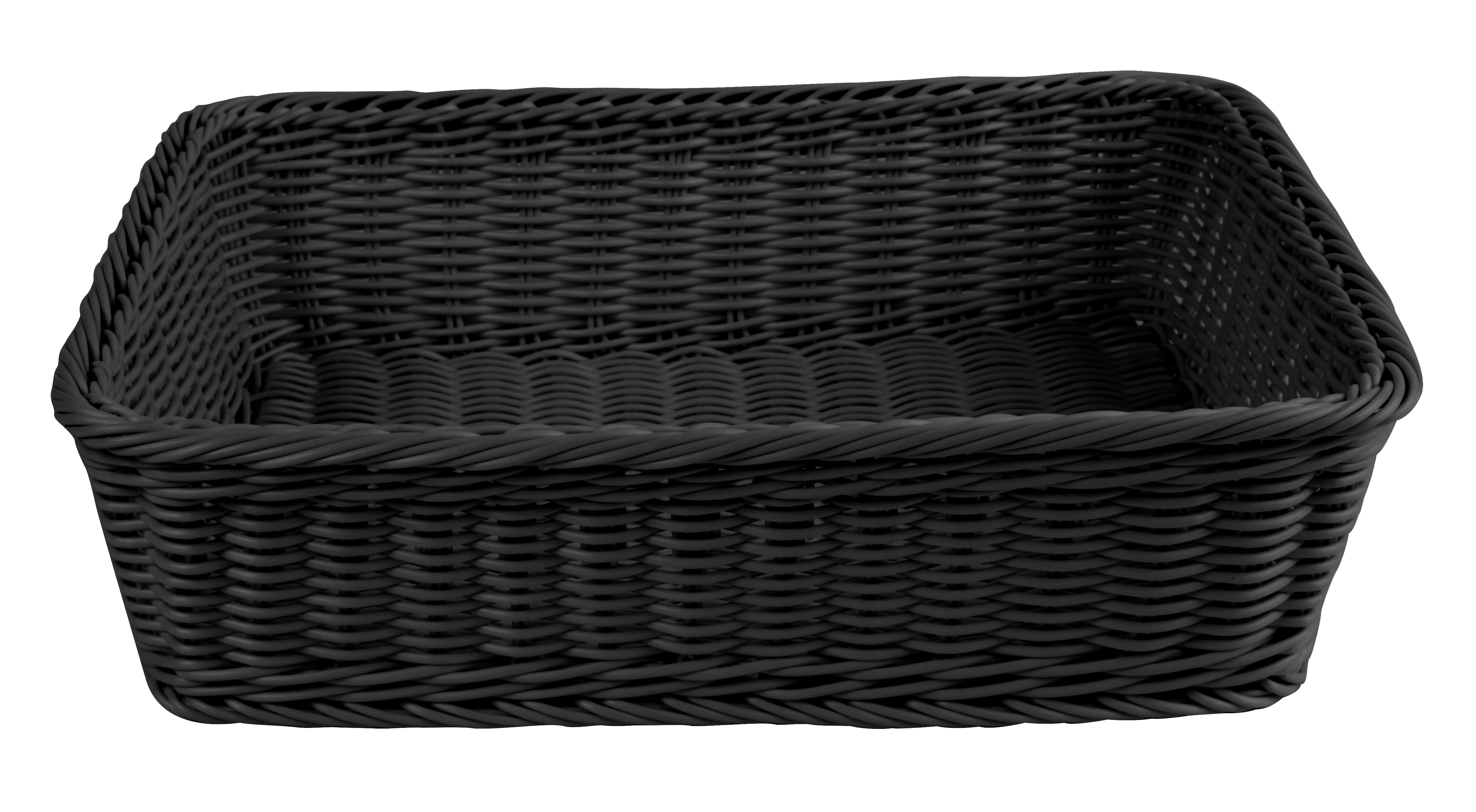 Brödkorg PP 38x29cm Svart