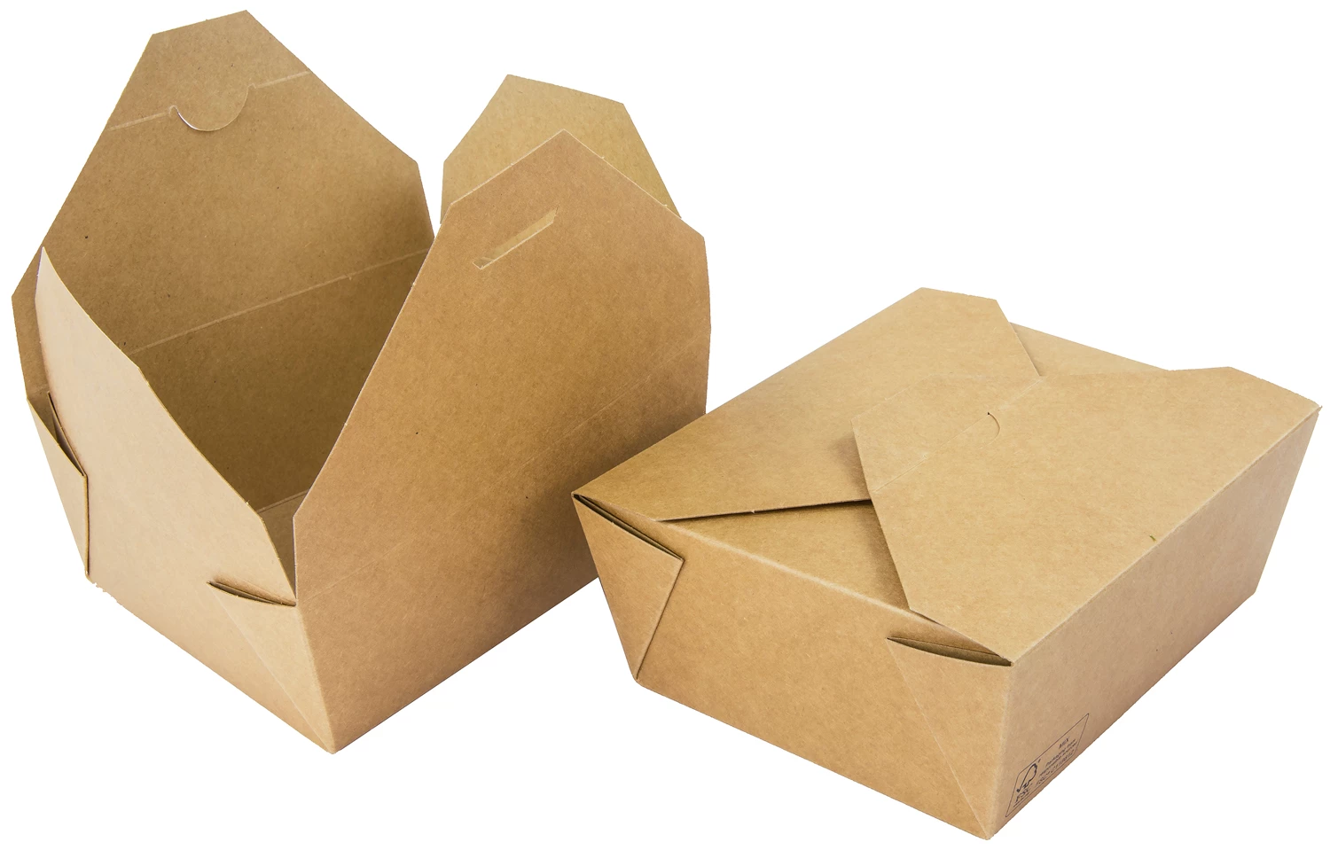 Delibox 1000ml 150x120x65mm Brun 300st