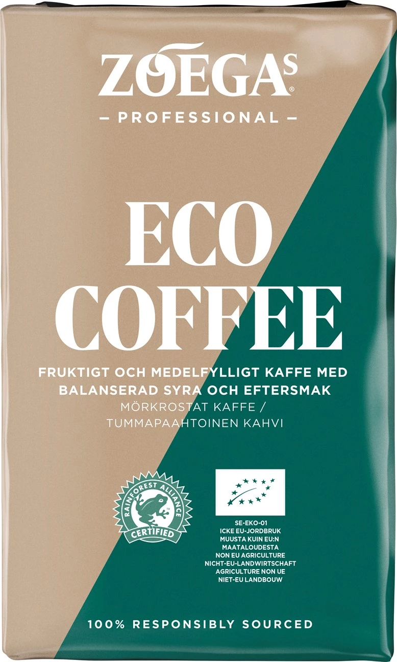 Kaffe Zoégas Eco Coffee 450g 12st/kolli