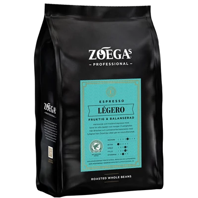 Kaffebönor Zoégas Espresso Légero 500g 8st/kolli