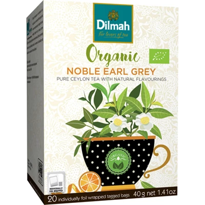 Te Dilmah Organic Earl Grey 20st/fp