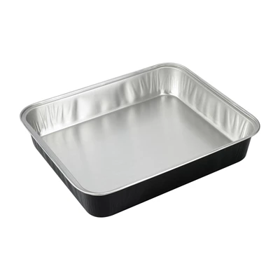 Aluminiumform 3900ml Ready2cook svart 100st