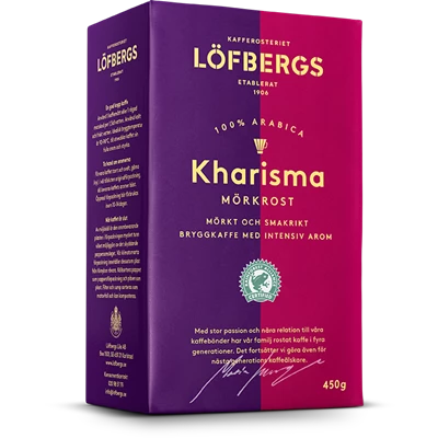 Kaffe Löfbergs Kharisma 450g 12st/kolli