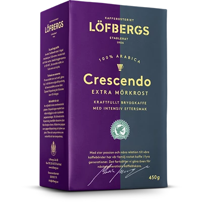 Kaffe Löfbergs Crescendo 450g 12st/kolli