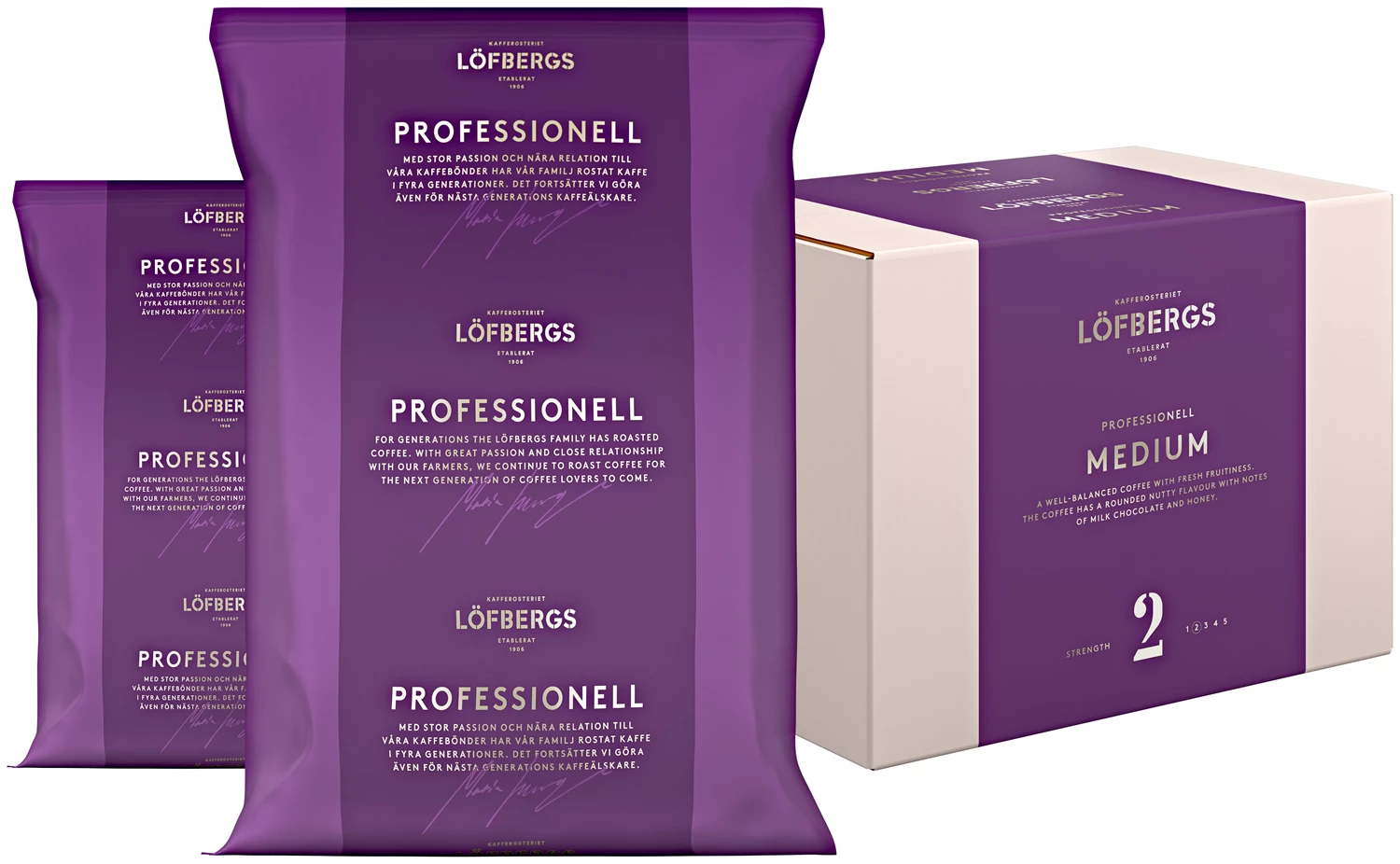 Kaffe Löfbergs Medium 125g 48st/kolli