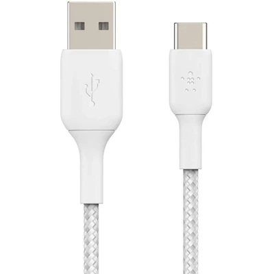 Kabel Belkin Boost charge USB-A till USB-C vit