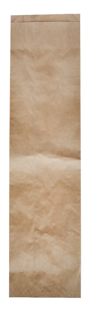 Baguettepåse papper brun 120/50x590mm 500st