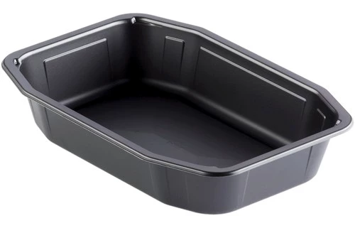 Enportionsform Duni HMR PP 840ml Svart 328st