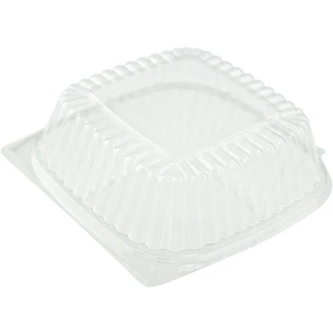 Burgerbox transp PET 155x150x80mm 600st