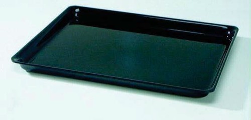 Plexiline Fat svart 1/2GN 325x265x17mm
