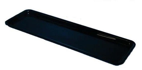 Plexiline Fat svart 2/4GN 530x162x17mm