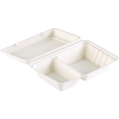 Mealbox Komposterbar 241x163x65 470/330ml 250st