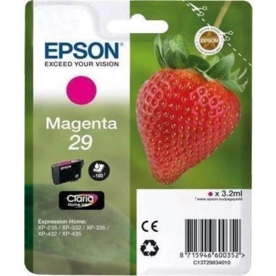 Epson 29 Magenta Claria Home Ink w/alarm
