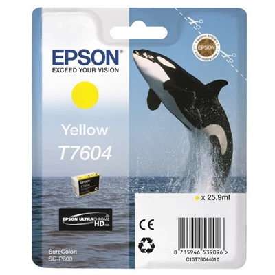 Epson T76044010 Yellow Ink Cartridge