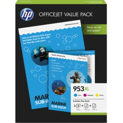 HP No953 CMYB ink office value pack