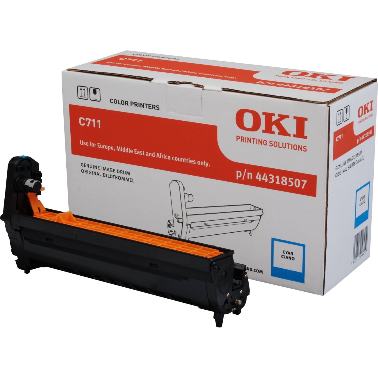 OKI C711 drum cyan 20K