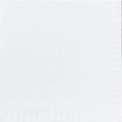 Servett 1-lags 24x24cm Vit 6000st/kolli