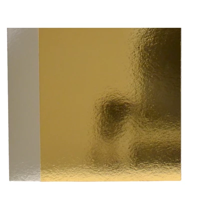 Tårtbricka 300x400mm guld/silver 800g 100st