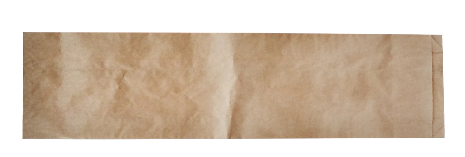 Baguettepåse papper brun 140/50x550mm 500st