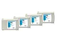 HP No90 yellow printhead & cleaner