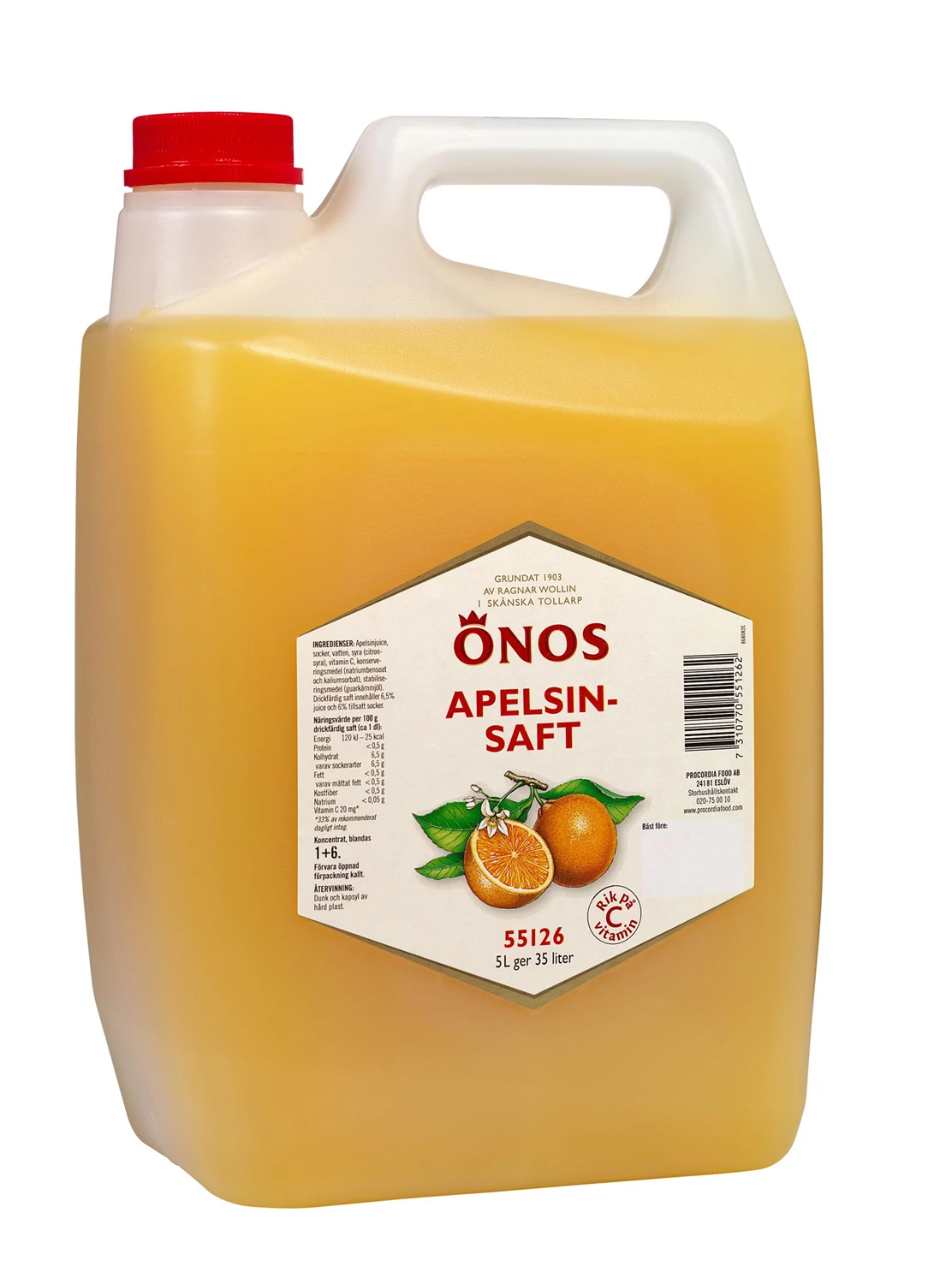 Saft Önos Apelsin 5L