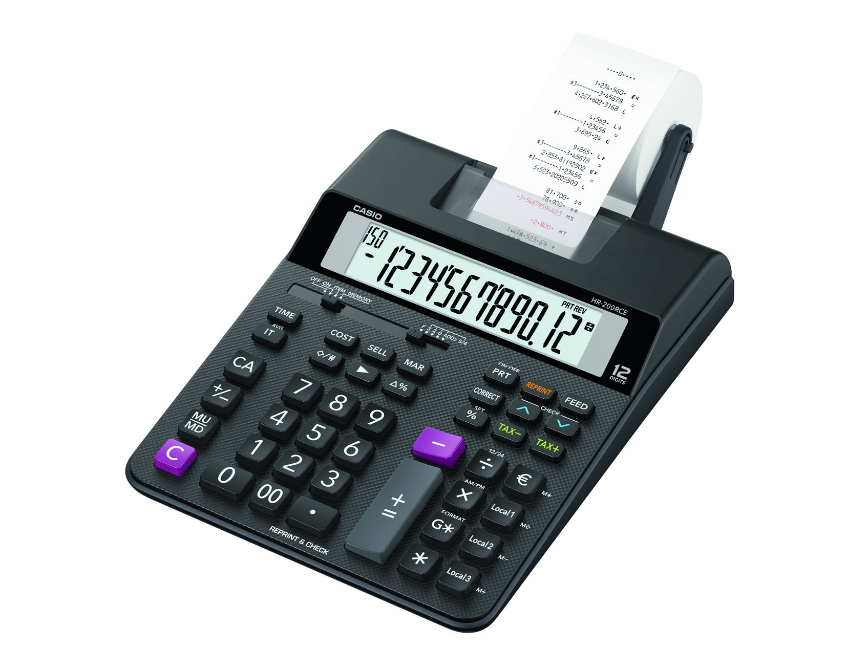 Bordsräknare Casio HR-200RCE